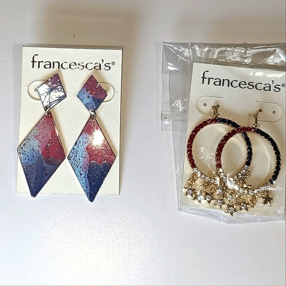 Francesca's Earrings Set NWT - Picture 2 of 5
